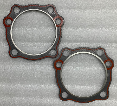 Indian Power Plus 100 Head Gaskets Stainless Steel Fire Ring  Silicone Beaded V-Plus Gilroy Crazy Horse Indian Moto